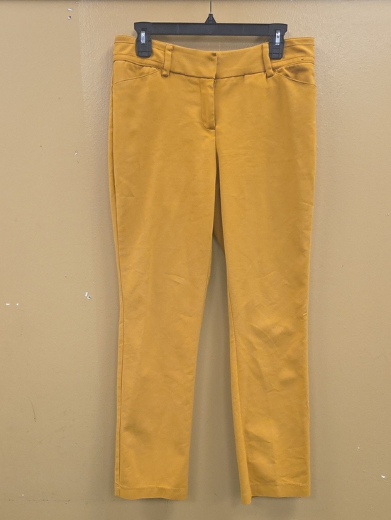 Avenue Pants - Women's Mustard Yellow Straight-Leg Pants